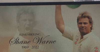 Shane Warne - Rob Key - Mark Taylor - Lord's rises to the late Shane Warne on day of tributes - msn.com - Britain - Australia - New Zealand - Sri Lanka
