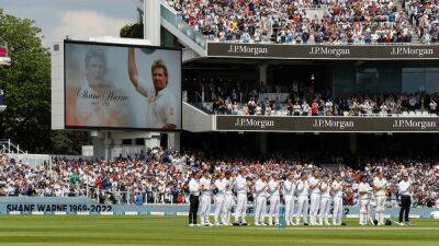 Watch: Shane Warne Given Moving Tribute During England vs New Zealand Lord's Test