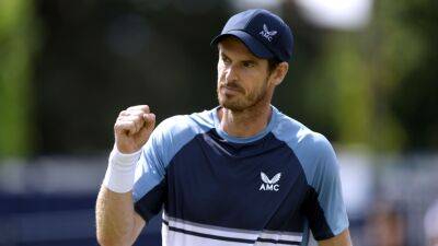 Andy Murray - Brandon Nakashima - Andy Murray takes another step towards ending wait for grass-court singles title - bt.com - France -  Murray
