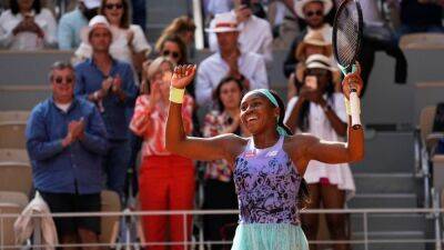 American teen Coco Gauff reaches first Grand Slam final at French Open