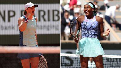 Sloane Stephens - Iga Swiatek - Serena Williams - Martina Trevisan - Daria Kasatkina - Venus Williams - Jessica Pegula - Alison Riske - French Open: Iga Świątek and Coco Gauff to meet in final - givemesport.com - France - Italy - Usa - Poland