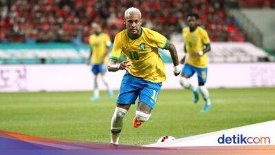 Gabriel Jesus - Pele - Neymar Kejar Rekor Gol Pele di Timnas Brasil - sport.detik.com - Qatar - Argentina -  Seoul
