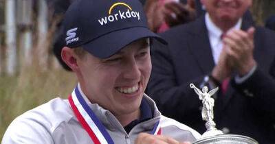 Will Zalatoris - Scottie Scheffler - Matt Fitzpatrick - Fitzpatrick secures major glory in US Open thriller - msn.com - Britain - Usa