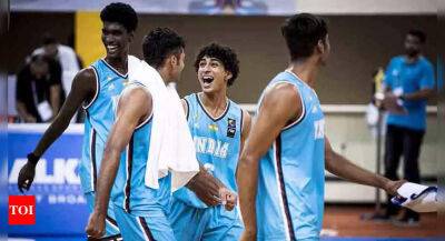 India surprise Iran & Korea to achieve best finish ever in Asian U-16 basketball history - timesofindia.indiatimes.com - Japan - India - Iran
