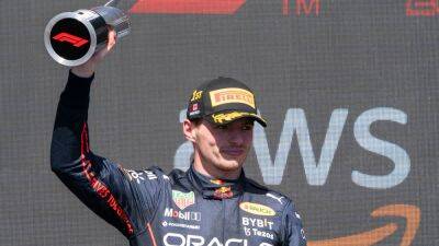 Max Verstappen - Lewis Hamilton - George Russell - Valtteri Bottas - Sergio Perez - Esteban Ocon - Fernando Alonso - Charles Leclerc - Carlos Sainz - Mick Schumacher - Kevin Magnussen - Canadian Grand Prix: Max Verstappen boosts F1 championship lead with win - thenationalnews.com