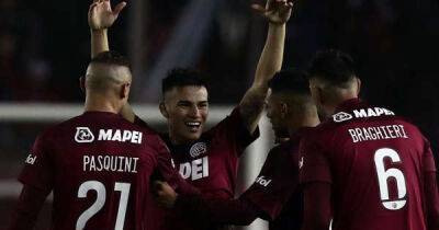 Watch as Celtic target Alexandro Bernabei gets red card for 'headbutt' after being pushed - msn.com - Brazil - Argentina