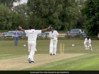 Watch: Wasim Akram's Lethal Inswinging Yorker To Dismiss Michael Atherton In Celebrity Charity Match