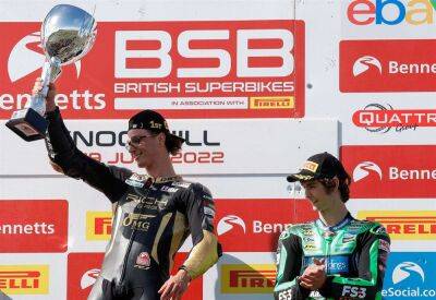 Lydd's Bradley Ray keeps lead in British Superbike Championship after RICH Energy OMG Racing Yamaha racer's third win of the season at Knockhill