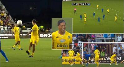 Ronaldinho: Epic highlights emerge vs Team Roberto Carlos