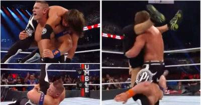 John Cena - Clip from John Cena's insane 2017 match with AJ Styles has reminded fans how great it was - msn.com