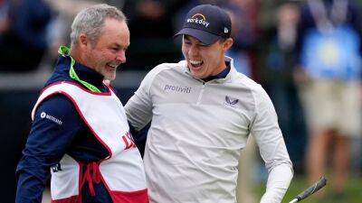 Matt Fitzpatrick’s caddie Billy Foster ready for ‘long party’ after US Open win