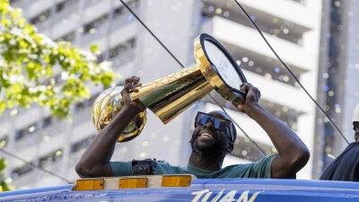 Warriors parade: Draymond Green delivers fiery message to critics after another title