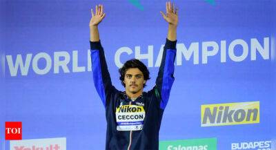 Thomas Ceccon breaks world record as Benedetta Pilato completes Italian golden hat-trick - timesofindia.indiatimes.com - Russia - Italy - Usa - county Armstrong