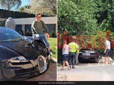 Cristiano Ronaldo's Million-Dollar Bugatti Veyron Wrecked In Spain Accident: Report