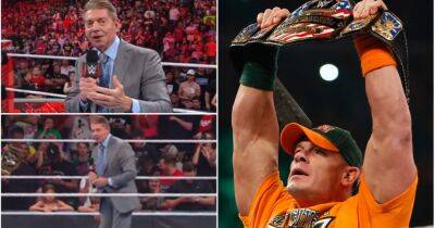 Vince McMahon makes John Cena claim during WWE Raw promo