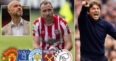 Christian Eriksen - Yves Bissouma - Ivan Perisic - Fraser Forster - Tottenham step back from Christian Eriksen bid - msn.com - Manchester - Denmark - London