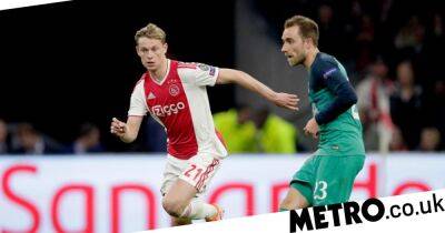 Manchester United’s stance on Christian Eriksen as club close in on Frenkie de Jong