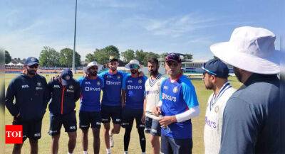 Rahul Dravid joins Team India in Leicester ahead of fifth Test against England