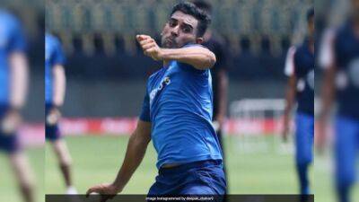 "Don't Think I Will Be Fit For England T20s": Pacer Deepak Chahar