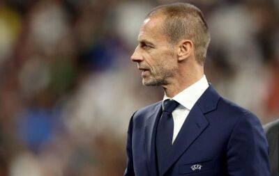 German FA backs Ceferin for re-election as UEFA president