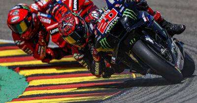 Fabio Quartararo wins German MotoGP at Sachsenring