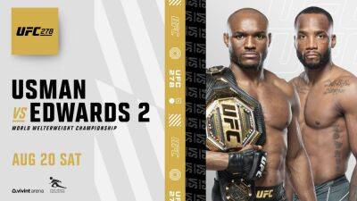 Leon Edwards - Kamaru Usman - UFC 278: Date, Announced Fight Card, Location, Kamaru Usman and more - givemesport.com - Britain - Usa - county Leon - Nigeria - state Utah