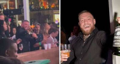 Conor McGregor left red-faced after selfie pied in hilarious video