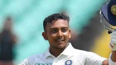 "Comeback To The Indian Team...": Prithvi Shaw Opens Up On Making A Return To National Side