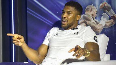 Comeback king Anthony Joshua out to avenge 'blip' loss to Oleksandr Usyk in Jeddah rematch