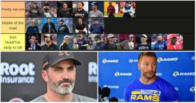NFL: Ranking every head coach from 'Safe As Houses' to 'On The Hot Seat'