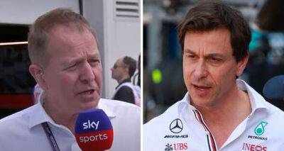 Max Verstappen - Lewis Hamilton - Toto Wolff - George Russell - Martin Brundle - Charles Leclerc - Carlos Sainz - Martin Brundle feels 'so confused' by Mercedes after conversation with Toto Wolff - msn.com - Britain - Canada -  Baku - Azerbaijan