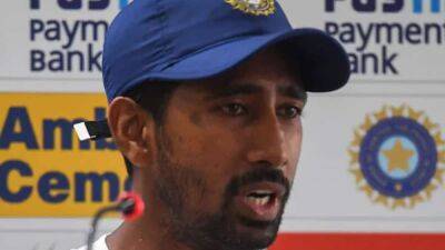 "My Purpose Was...": Wriddhiman Saha On Why He Spoke Up About Journalist "Bullying" Him