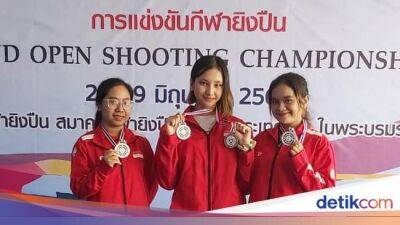 Atlet RI Sudah Raih 2 Medali dalam Kejuaraan Menembak di Thailand