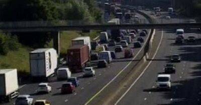 LIVE: Long delays and heavy traffic on stretches of M62 and M60 after crashes
