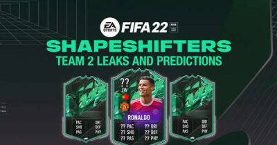 FIFA 22 Shapeshifters Team 2 leaks and predictions featuring Cristiano Ronaldo
