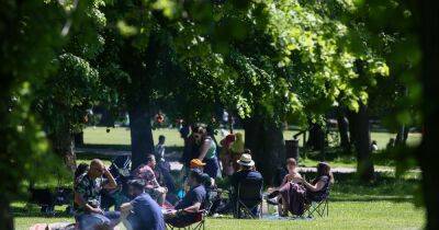 Sun-soaked Greater Manchester will bask in 28C heat as thunderstorms lash most of the country