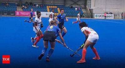 Indian women's hockey team beats Ukraine 3-0 in U-23 five-nation tournament