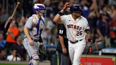 Houston Astros' Jose Siri posts, deletes profane tweet day after admiring HR, calling it 'error'