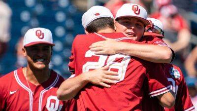 Oklahoma Sooners oust Texas A&M Aggies to advance to Men's College World Series finals