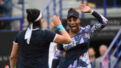 ‘Ons really held me up today’ - Serena Williams and Ons Jabeur reach Eastbourne doubles semi-finals ahead of Wimbledon