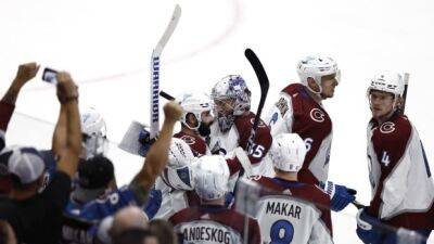 Nathan Mackinnon - Darcy Kuemper - Andrei Vasilevskiy - Kadri pots OT winner in return from injury as Avs push Bolts to brink in Stanley Cup final - cbc.ca - New York - county Andrew - state Colorado - county Stanley - county Bay
