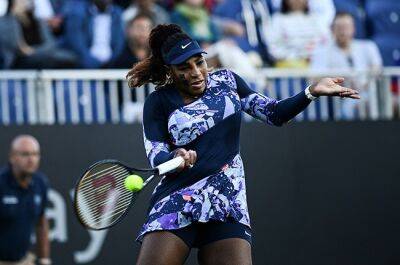 'It's OnSerena': Williams comeback reaches Eastbourne doubles semis
