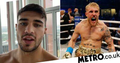 Tommy Fury signs contract to fight Jake Paul and confirms bout will happen on 6 August in New York