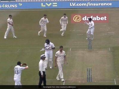 India vs Leicestershire: Rishabh Pant, Jasprit Bumrah Celebrate Rohit Sharma's Dismissal In Tour Game. Watch
