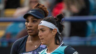 Serena Williams' attention turns to Wimbledon after doubles partner Ons Jabeur withdraws at Eastbourne due to injury