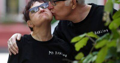 'Someone with autism and someone with Down syndrome can have a relationship': The Manchester couple celebrating their love in an extraordinary way