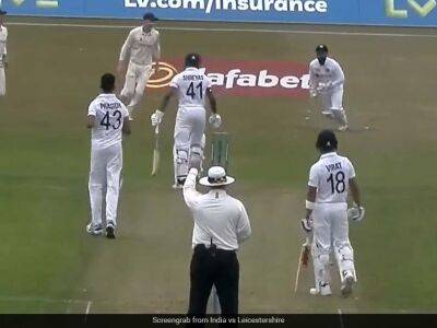 Virat Kohli - Rohit Sharma - India vs Leicestershire: It's India vs India In Tour Game As Prasidh Krishna Dismisses Shreyas Iyer - sports.ndtv.com - Britain - India
