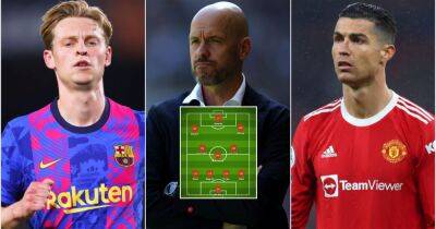 Ronaldo, De Jong, Sancho: Man Utd's 'dream' XI named - fans have reacted badly