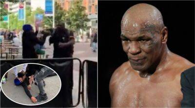 Julius Francis fancies Mike Tyson rematch after having security license suspended for viral KO