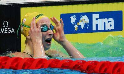 Mollie O’Callaghan and Zac Stubblety-Cook strike gold for Australia at swim worlds